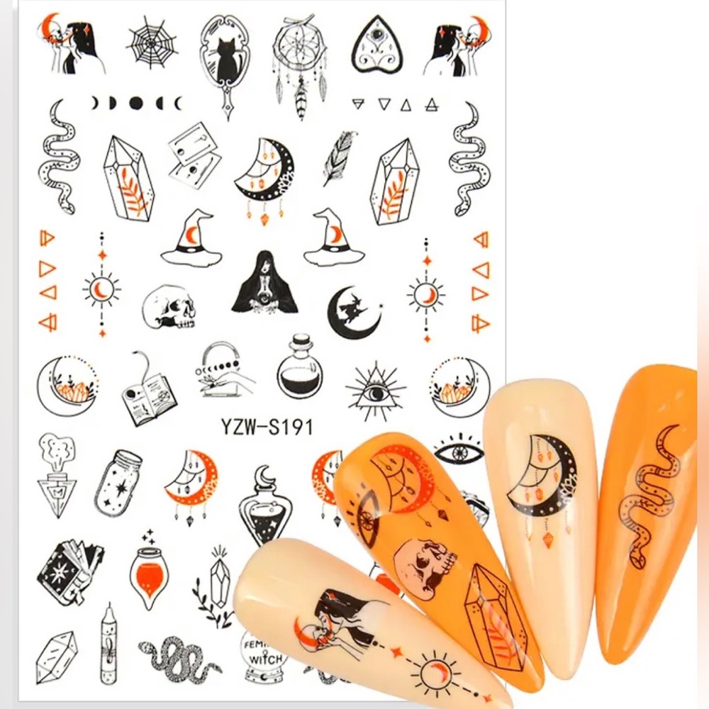 $2 NAIL STICKER SHEET. NEW. $2 WITH ANY $10 ORDER OR MORE